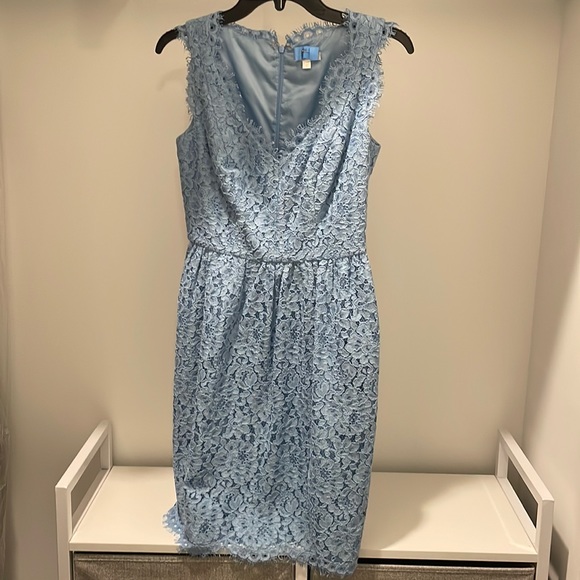 Shoshanna Chatfield Dress Blue